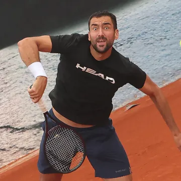 Neuspje&scaron;an povratak Čilića: Po vrlo hladnom vremenu puno se bolje sna&scaron;ao 10 godina mlađi Nijemac