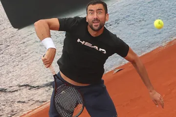 Neuspje&scaron;an povratak Čilića: Po vrlo hladnom vremenu puno se bolje sna&scaron;ao 10 godina mlađi Nijemac