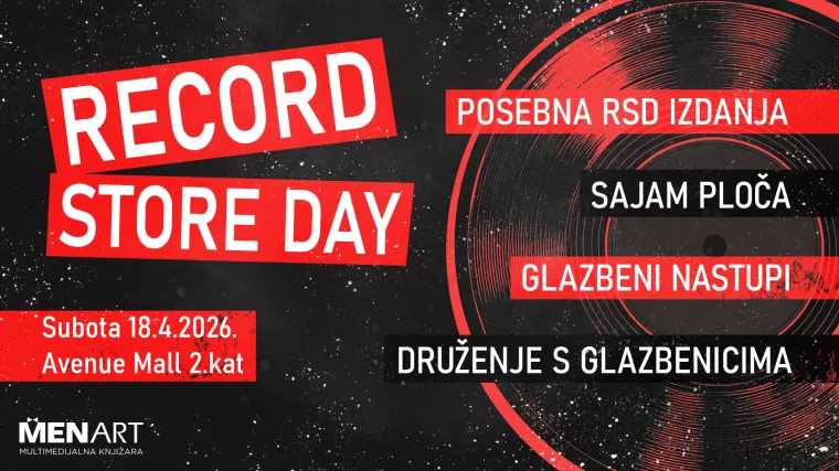 Record Store Day u Menart knjižari