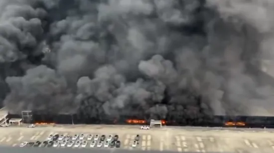 Stra&scaron;ni prizori buktinje u kineskoj garaži, vatra je gutala sve