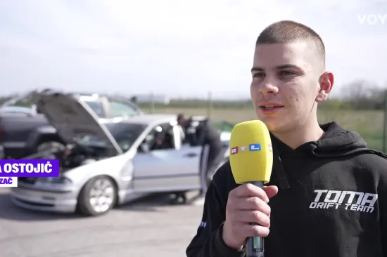 Najmlađi drifta&scaron; najavio spektakl: 'Du&scaron;mani tvrde drugačije'