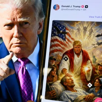 Iranci brutalno ismijali Trumpa: Pogledajte u bizarnom videu &scaron;to mu je Isus napravio