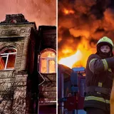 Noć užasa u Ukrajini: Zgrade u plamenu, na meti civili - među žrtvama i dječak