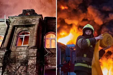 Noć užasa u Ukrajini: Zgrade u plamenu, na meti civili - među žrtvama i dječak