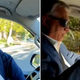 Orban snimljen u autu kako partija: Zaradio je prijavu zbog spornog poteza