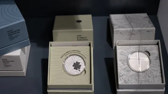 Srebrne medalje Hrvatske kovnice novca