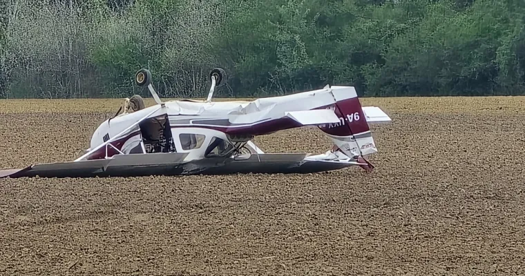 Detalji nesreće kod Vinkovaca: Avionu je otkazao motor, a onda je krenula drama