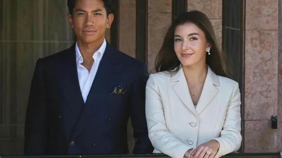 Brunejski princ i ljepotica hrvatskih korijena podijelili dirljive trenutke s dvomjesečnom kćeri