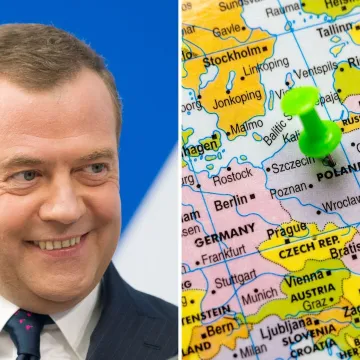 Rusija objavila popis adresa u Europi, Medvedev: 'To su mete - mirno spavajte, europski partneri!