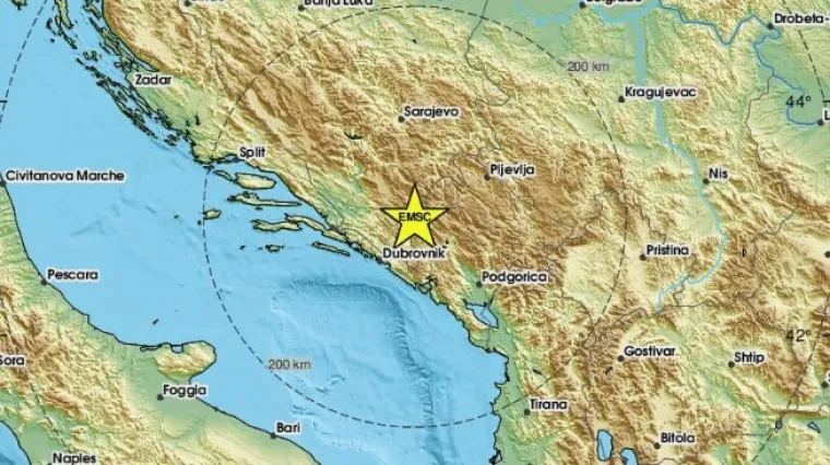 Potres u susjedstvu zaljuljao Metković, Orebić i Dubrovnik: 'Jako je zatreslo'