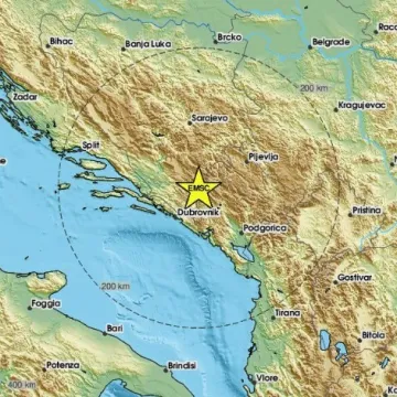 Potres u susjedstvu zaljuljao Metković, Orebić i Dubrovnik: 'Jako je zatreslo'