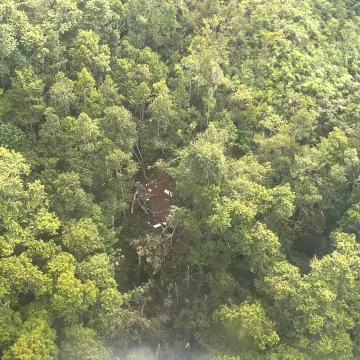 Pronađeni dijelovi helikoptera koji se sru&scaron;io u gustu &scaron;umu: Osmero ljudi poginulo