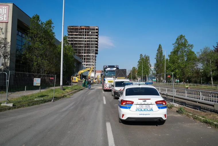 Otvoren podvožnjak na Slavonskoj aveniji: 'Operacija je bila kompleksna'