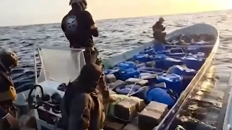 Nevjerojatan ulov na moru: U filmskoj potjeri zaplijenili dvije tone kokaina