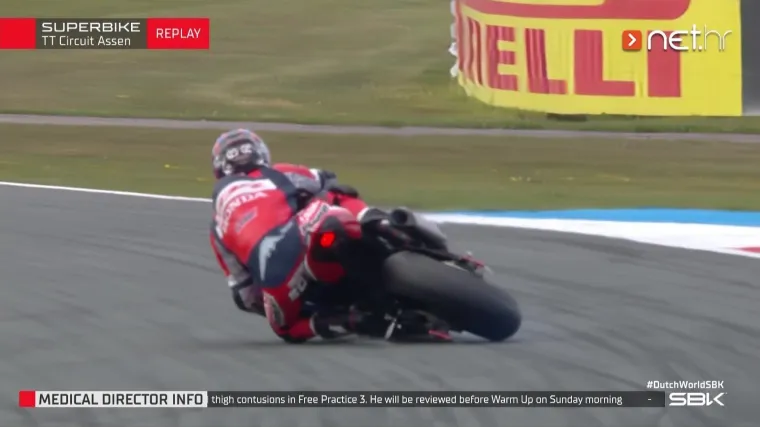 Biv&scaron;i vozač MotoGP-a proklizao na utrci