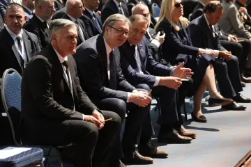 Vučić kukao &scaron;to ne smije u Jasenovac, Dodik napadao sve redom: 'Svatko tko miri&scaron;e na usta&scaron;u je moj krvnik'