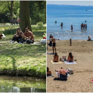 Nedjeljna sunčana idila! Zagrepčani u Maksimiru, Splićani na Bačvicama: Ovo je čista uživancija
