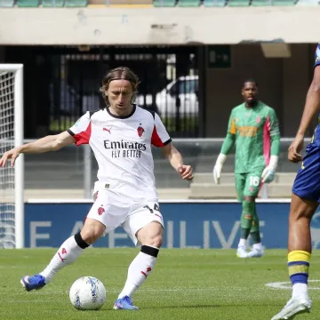 Luka briljirao, Milan na njegov pogon preuzeo drugo mjesto