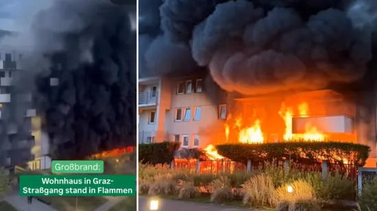 Ogroman požar gutao zgradu u Grazu, ozlijeđeno 20 ljudi: 'Djeci sam vikao da izađu van'