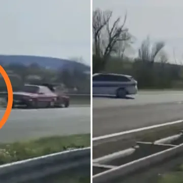 Prži '140 km/h' u suprotnom smjeru, nailazi na auto pa na policiju: 'Stari, ovo nije normalno!'