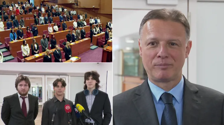 Srednjo&scaron;kolci zasuli Jandrokovića pitanjima: 'Kako to da smo se ponovo odlučili za tako ne&scaron;to?'