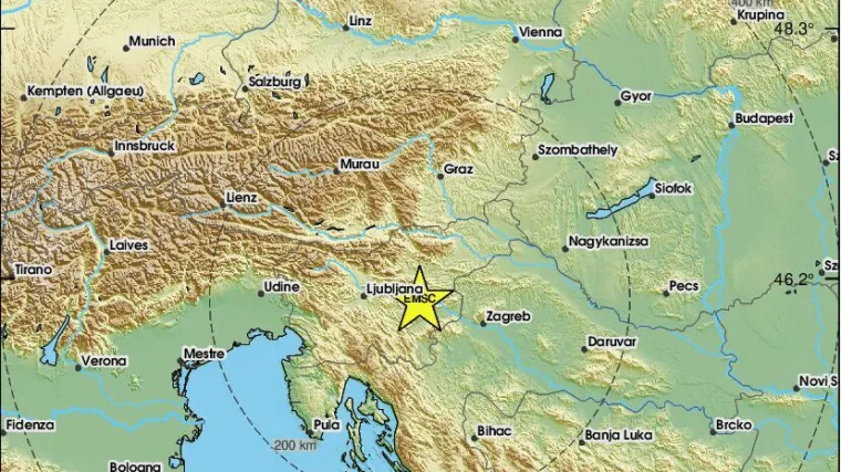 Potres probudio susjede, osjetio se i u Hrvatskoj: 'Udar, tutnjava i podrhtavanje'
