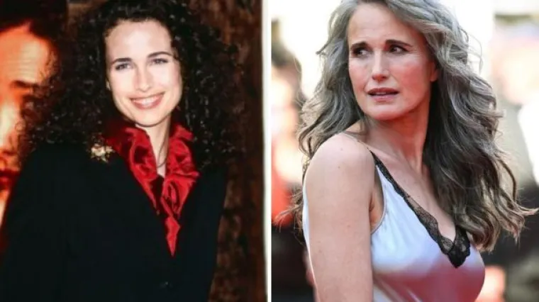 Sijede kovrče, očaravajući osmijeh: Anđeoski lijepa Andie MacDowell slavi 68., a i dalje oduzima dah
