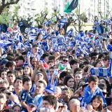 Tisuće navijača dočekale Sučića i Ćaletu-Cara nakon osvajanja Kupa Kralja