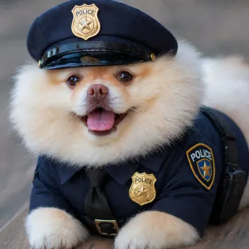 Neodoljivi pomeranac primljen u policiju! Snimke potvrđuju da je s punim pravom dobio značku