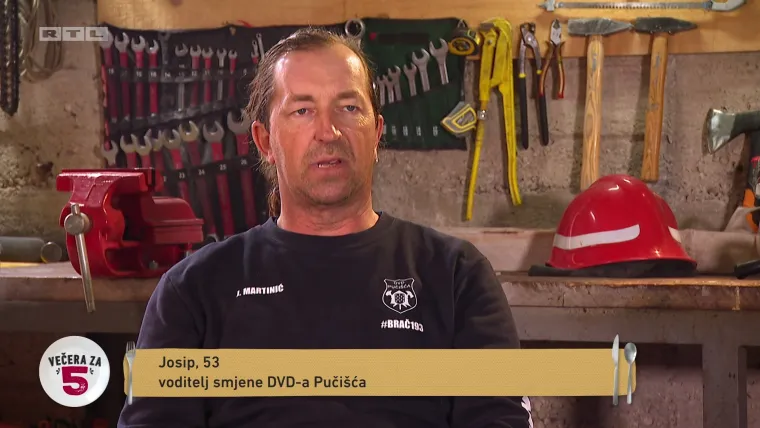 Danas za vatrogasnu ekipu 'Večere za 5' kuha Josip: 'Nisam ni sumnjao da će biti ne&scaron;to drugačije'