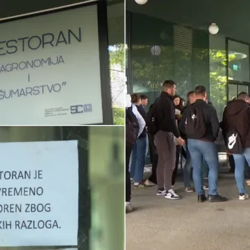 Zagrebačkim studentima prekipjelo: Prosvjedovali zbog zatvorene menze koja je ko&scaron;tala tri milijuna eura