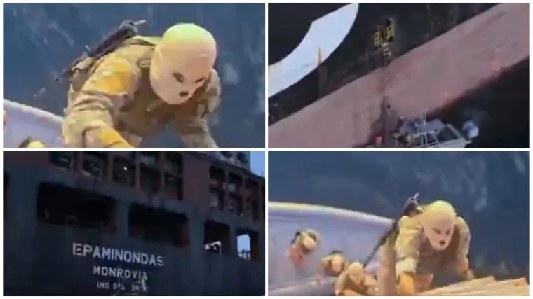 Objavljena snimka zaplijene teretnog broda: Ovako je izgledala iranska akcija