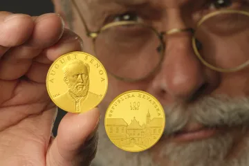 August &Scaron;enoa na kovanicama koje čuvaju književno nasljeđe