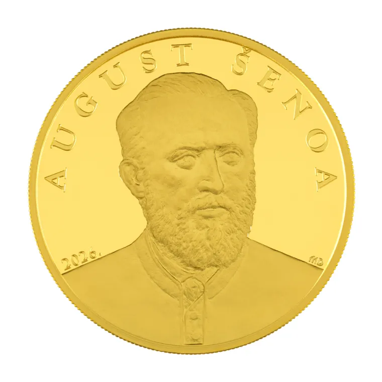 August &Scaron;enoa na kovanicama koje čuvaju književno nasljeđe