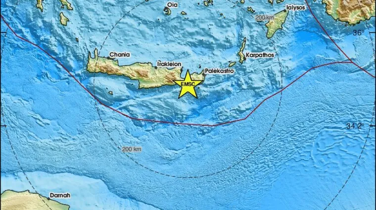 Jak potres pogodio Kretu: 'Prvi put ikad. Treslo se', 'Jako se osjetio'