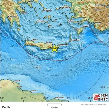 Jak potres pogodio Kretu: 'Prvi put ikad. Treslo se', 'Jako se osjetio'