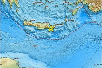 Jak potres pogodio Kretu: 'Prvi put ikad. Treslo se', 'Jako se osjetio'
