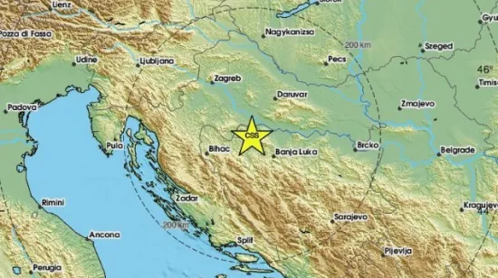 Plitki potres kraj Banje Luke osjetio se do Zagreba: 'Blaga tutnjava i lupanje poklopaca'