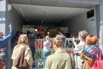 Prosvjed ispred FPZG-a, potez profesora zgrozio studente: 'Doveo je fa&scaron;ista na predavanje!'