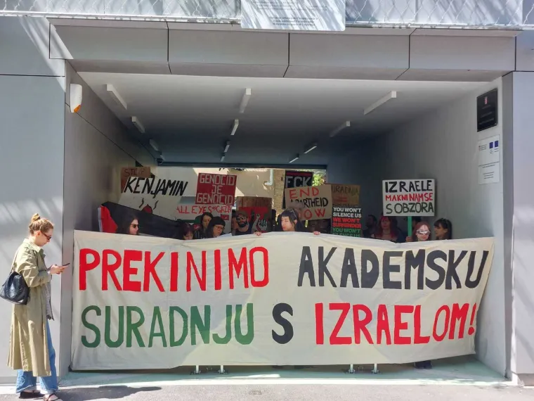 Prosvjed ispred FPZG-a, potez profesora zgrozio studente: 'Doveo je fa&scaron;ista na predavanje!'