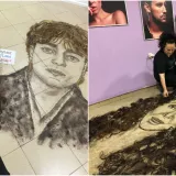 Frizerka Svetlana od o&scaron;i&scaron;ane kose izrađuje portrete slavnih osoba: Rezultati su zbilja čudesni