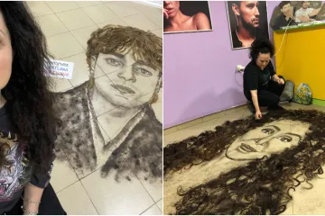 Frizerka Svetlana od o&scaron;i&scaron;ane kose izrađuje portrete slavnih osoba: Rezultati su zbilja čudesni