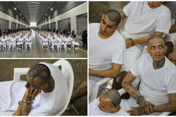 Povijesno masovno suđenje u El Salvadoru: Oslikani od glave do pete tjeraju strah u kosti