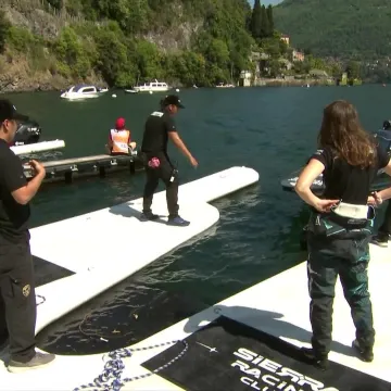 Fascinantni prizori na Comu: Ovako izgledaju boxevi za Formulu na vodi