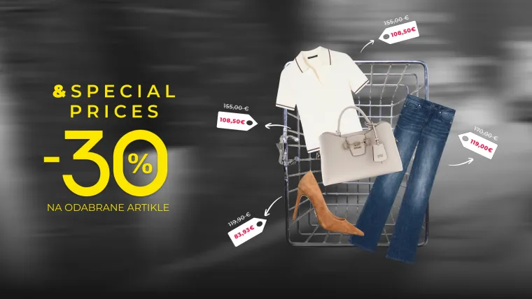 SPECIAL PRICES donosi -30% u Fashion&amp;Friends i Fashion Company trgovinama diljem Hrvatske