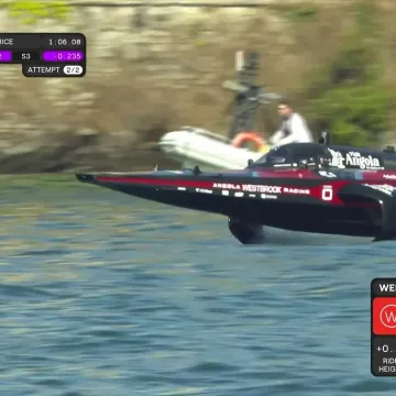 Trenutak koji je obilježio kvalifikacije na jezeru Como