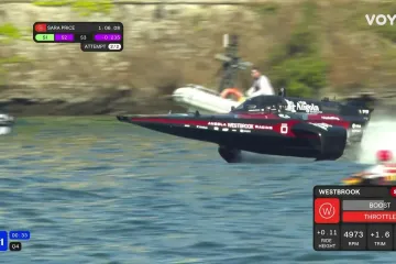 Trenutak koji je obilježio kvalifikacije na jezeru Como