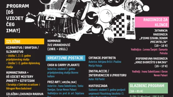 Mladi umjetnici otvaraju vrata javnosti: Cash &amp; Carry 2026 donosi umjetnost, glazbu i humanitarni program