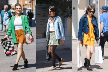 Mini suknje zavladale riječkim Korzom: Vitke noge lijepih dama ukrale sve poglede