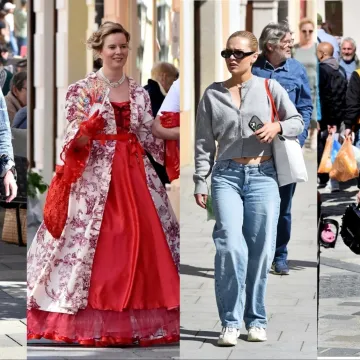 Varaždinci pohrlili van: Svu pažnju ukrala dama u rasko&scaron;noj baroknoj haljini